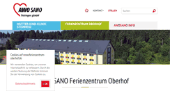 Desktop Screenshot of ferienzentrum-oberhof.de